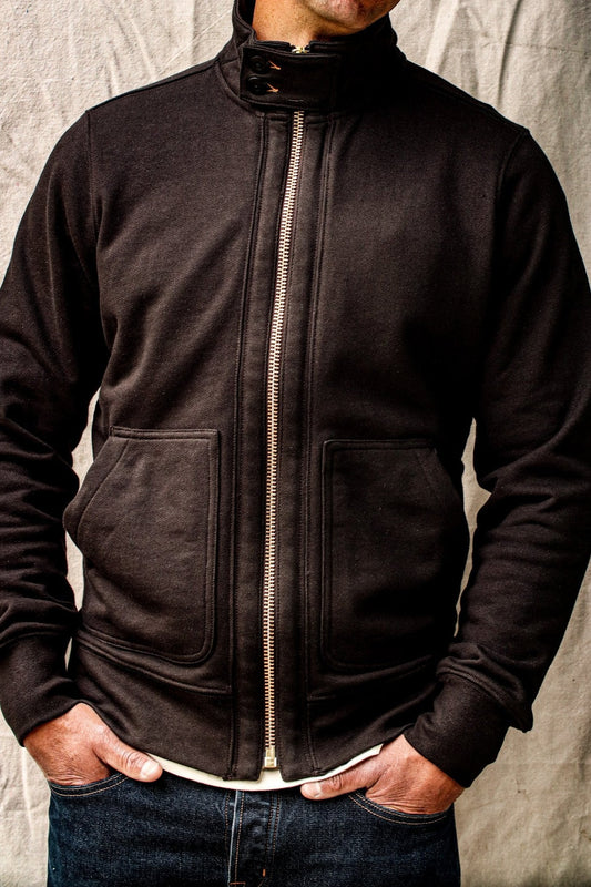Bodega Moto Zip | 14oz 100% Cotton French Terry