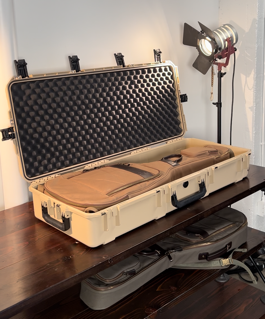 Guitar Satchel Soft Sided Case and "Exo" Hardshell Case Bundle