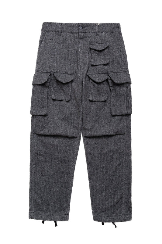 FA Pant Poly Wool Herringbone - Grey