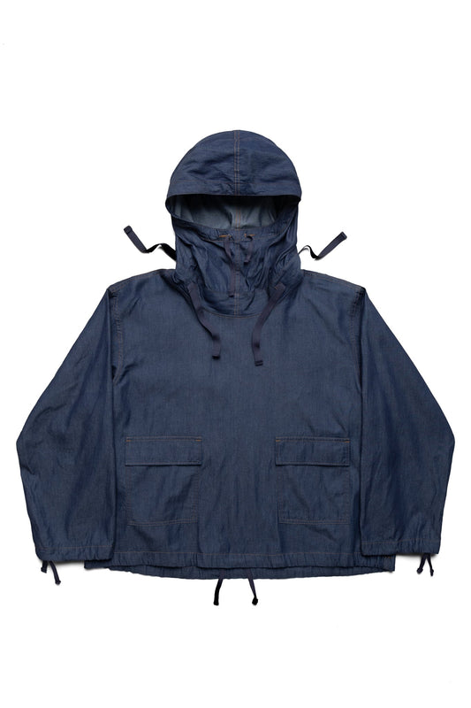 Salvage Smock 4.5oz Denim Shirting - Indigo