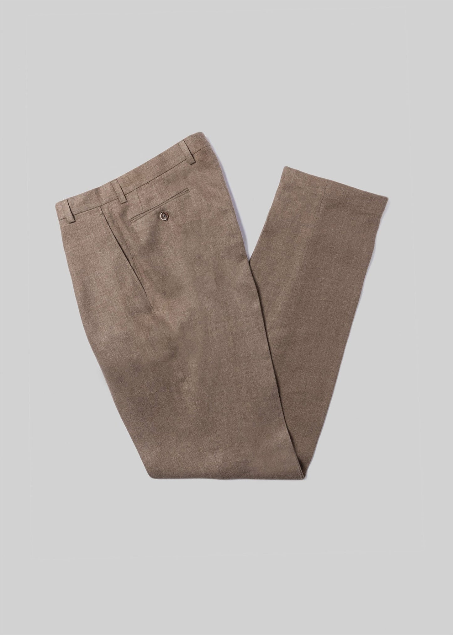 French Linen Pleated Trouser
