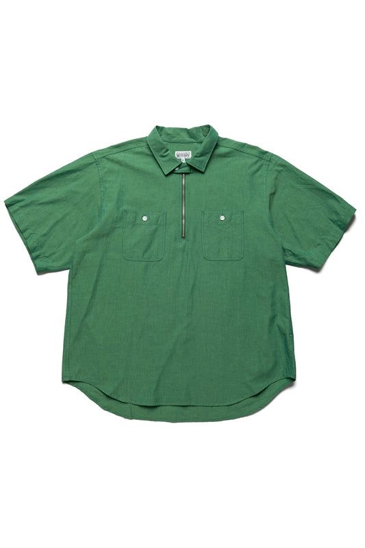 Spinnaker Shirt Cotton Iridescent - Green