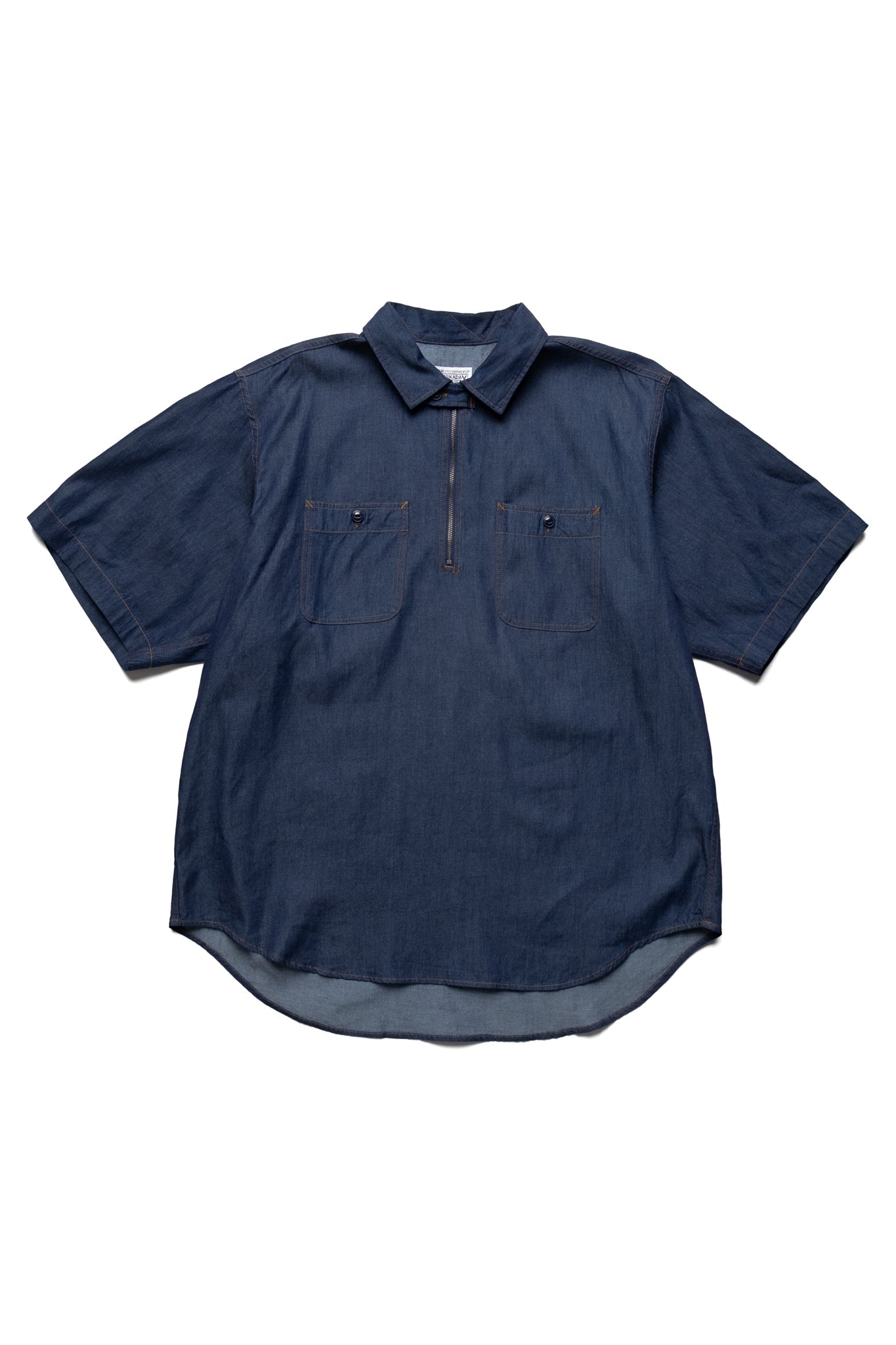 Spinnaker Shirt 4.5oz Denim Shirting - Indigo