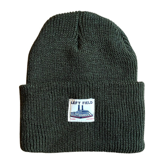 Olive Wool Watch Cap
