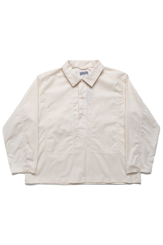 Army Popover Shirt Kona Cotton - Natural