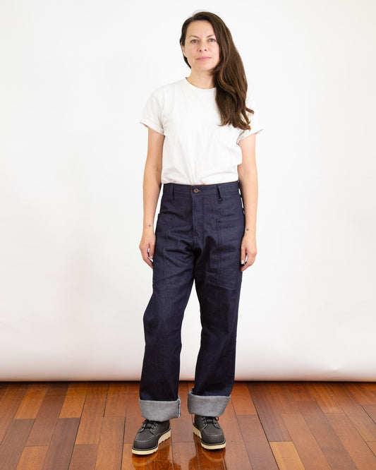 Mariner Unisex Women's Full Leg 12.75 Oz Classic Indigo