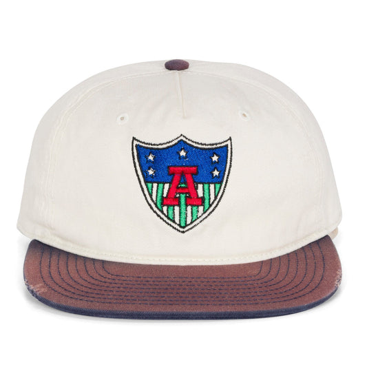 University 2 Tone Hat (Off White/Blue)
