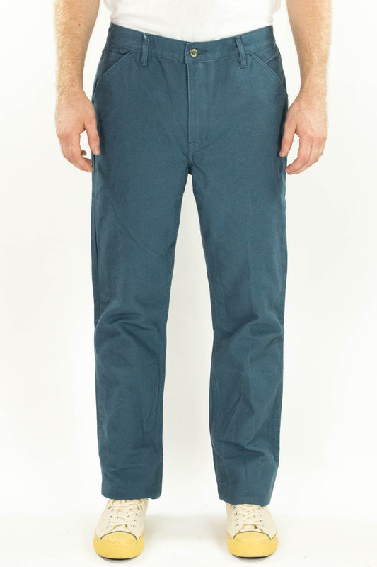 Steel Blue Work Uniform Mt. Vernon Mills Duck Chino