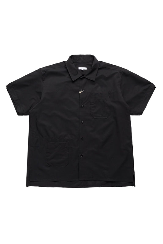Camp Shirt Polyester Mesh - Black