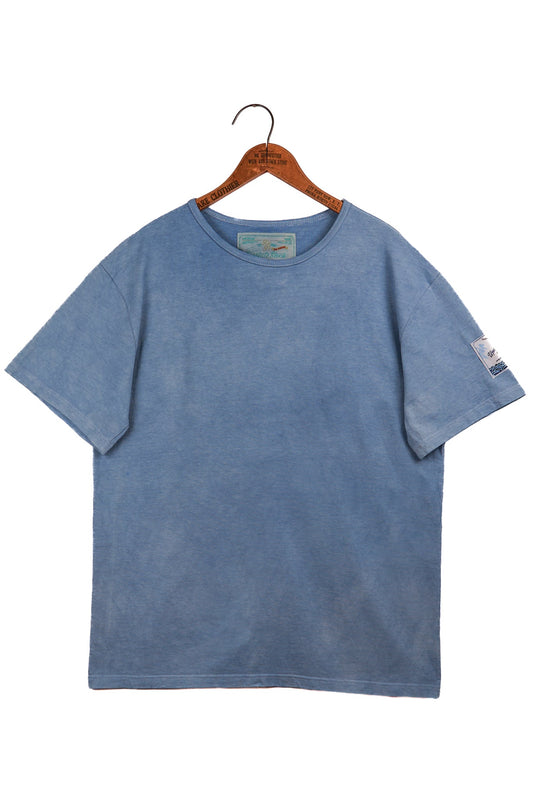 The 50/50 Shirt - CLASSIC TEE - Yamato Japanese Indigo Dyed