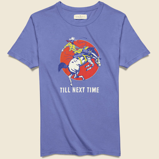 Till Next Time Tee - Light Blue