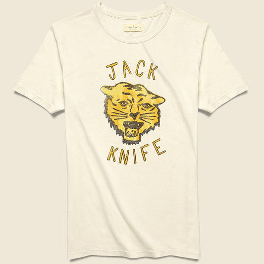 Jack Knife Tee - Vintage White