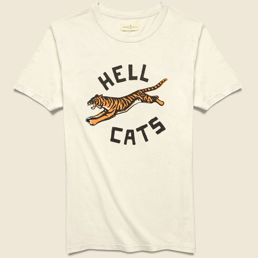 Hell Cats Tee - Vintage White