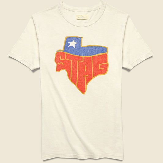 STAG Texas Tee - Vintage White