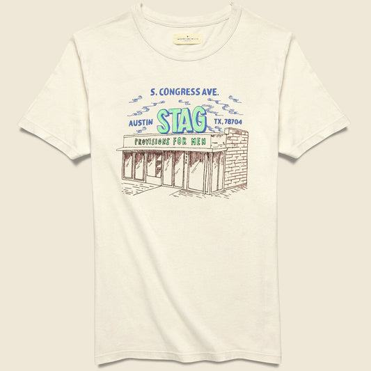 STAG Storefront Tee - Vintage White