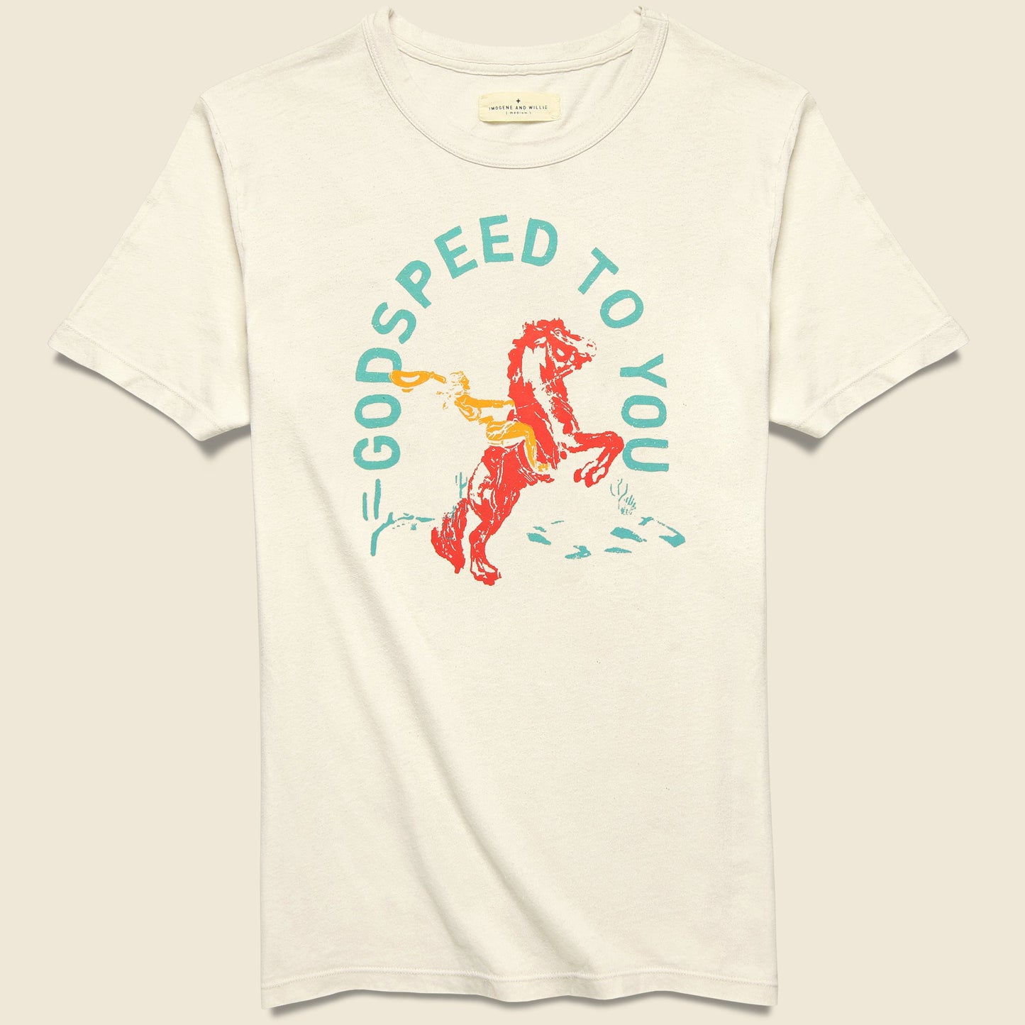 Godspeed Tee - Vintage White