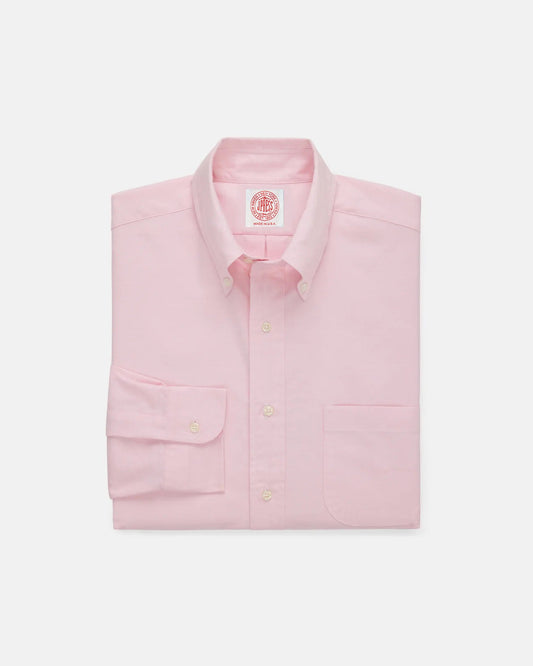 Made-in-USA Pink Oxford Cloth Button Down Shirt  - Classic Fit