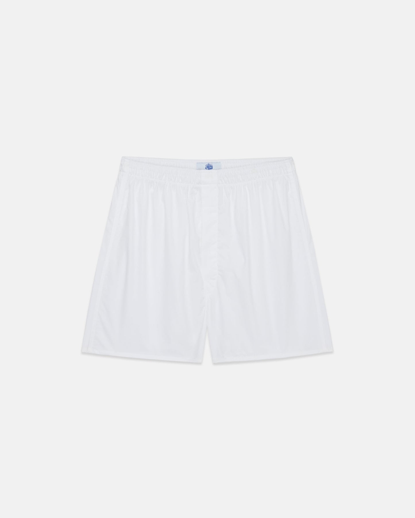 Made-in-USA White Broadcloth Boxers