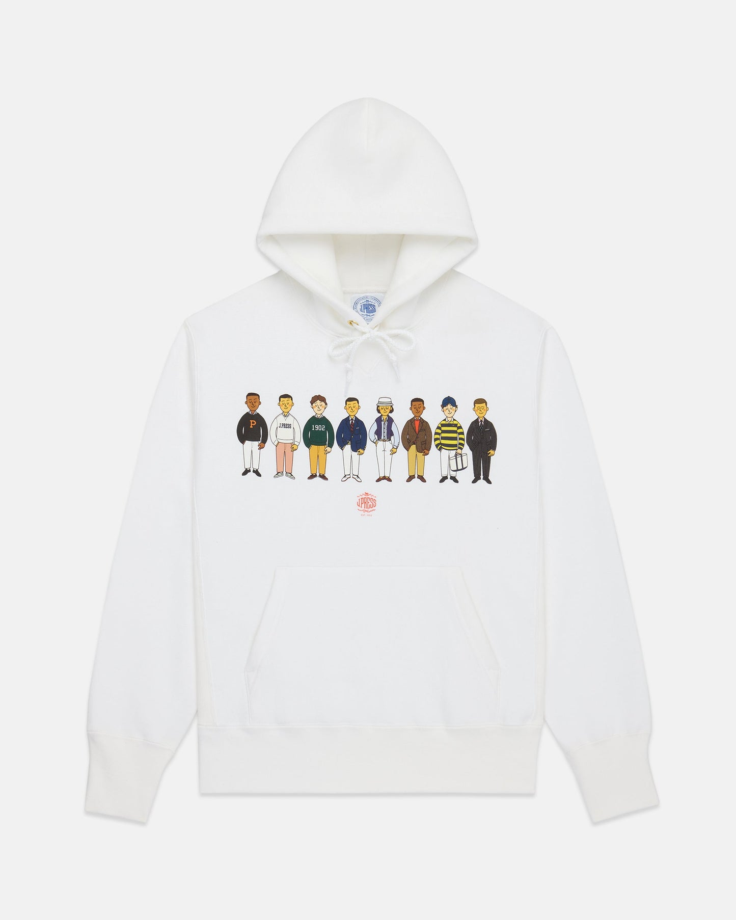 Made-in-USA J. Press "Ivy Guys" Hoodie