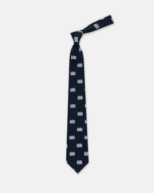 Made-in-USA Dark Blue 4 Monkeys Club Tie