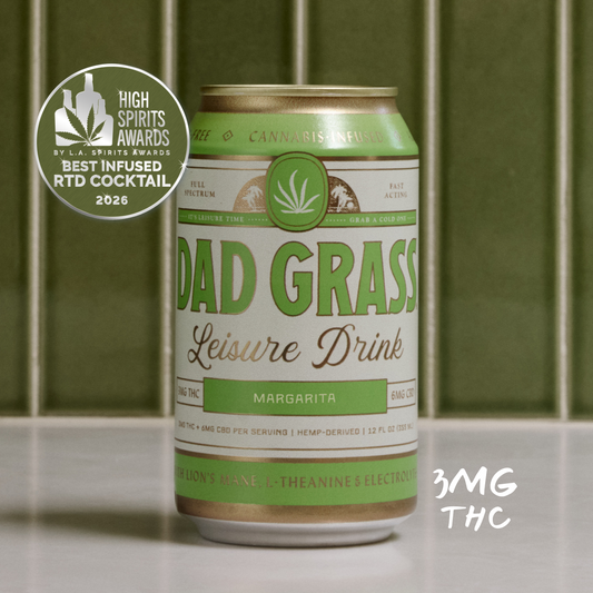 Dad Grass THC Leisure Drink - Jalapeño Lime (Legacy)
