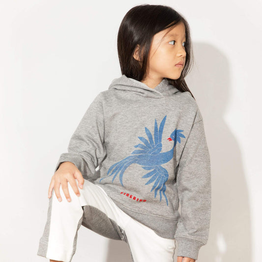 Graphic Print Fleece Hoodie