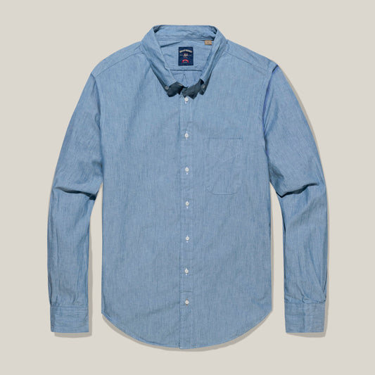 Bleached Chambray Shirt  – Standard Fit
