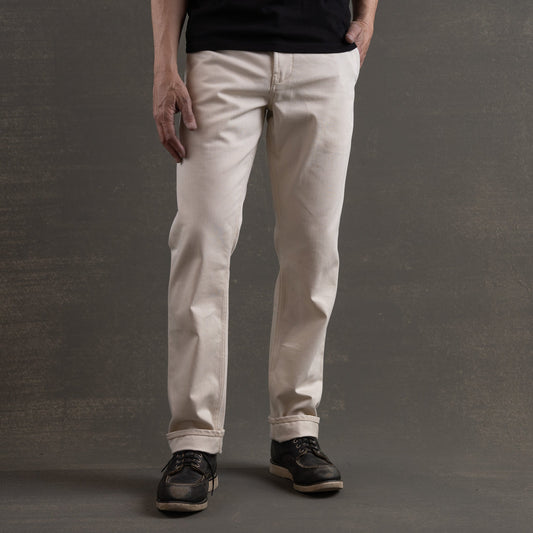 Marshal Selvage Chino 12oz Desert Bone Selvage Denim