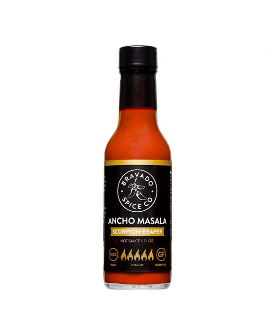 Ancho Masala Scorpion-Reaper Hot Sauce |&nbsp;Bravado Spice Co.