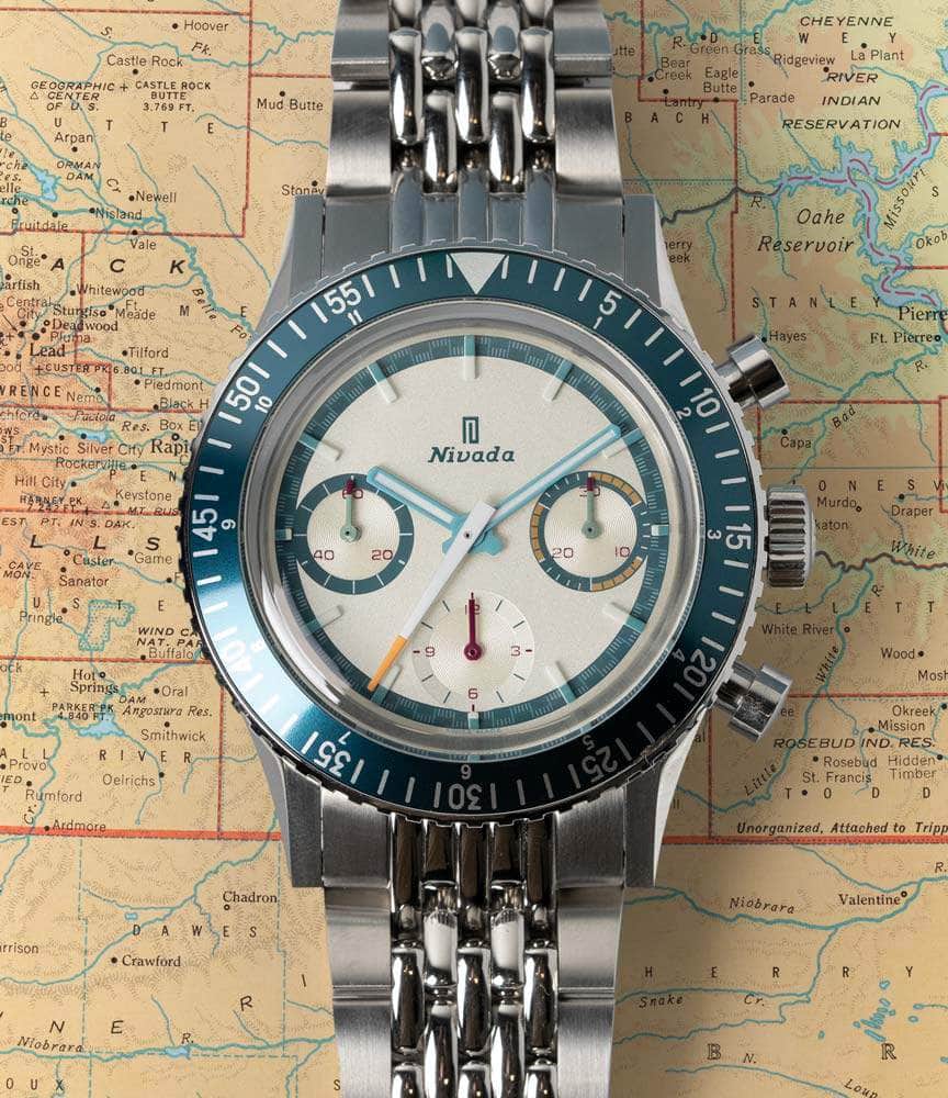 Nivada Grenchen x Worn Wound Chronomaster Valjoux 72 V2