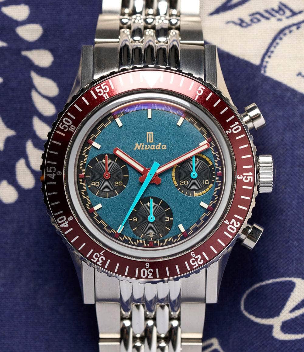 Nivada Grenchen x Worn Wound Chronomaster Valjoux 72