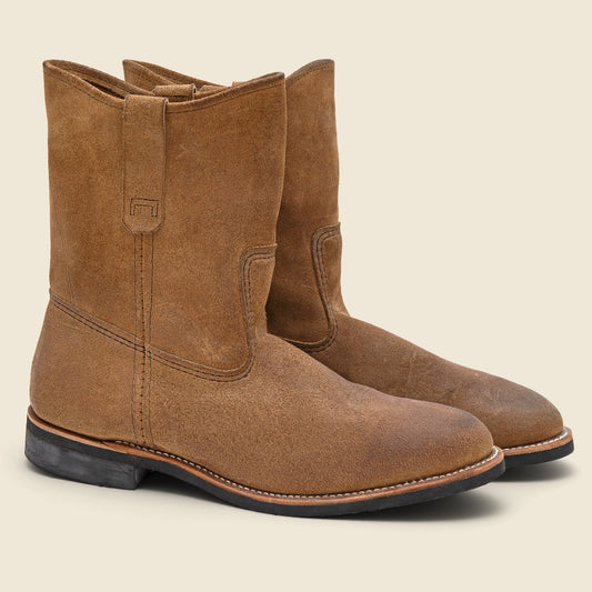 Red Wing Roughout Suede Pecos Boots - 11.5