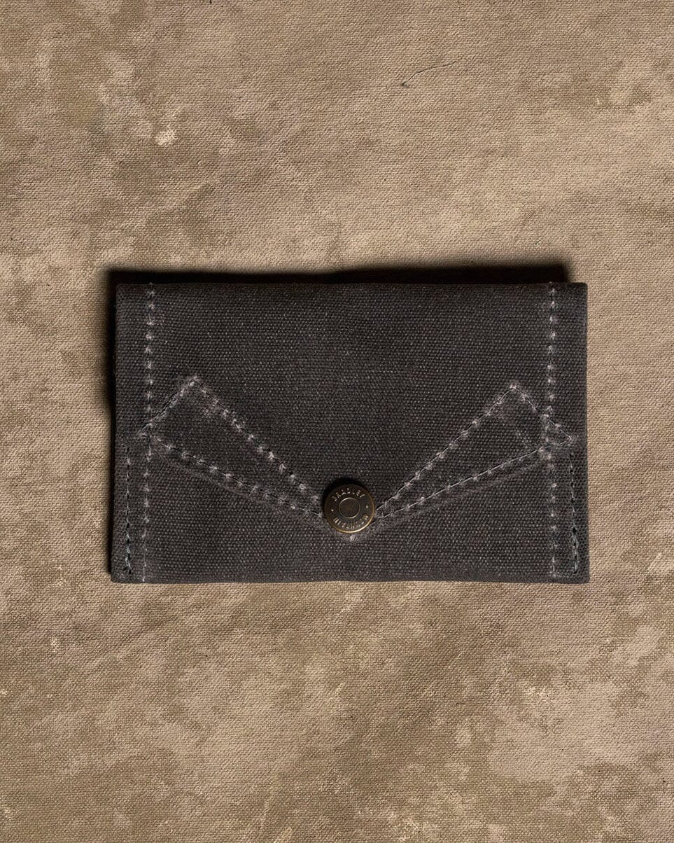 Drifter Canvas Wallet - Smoke