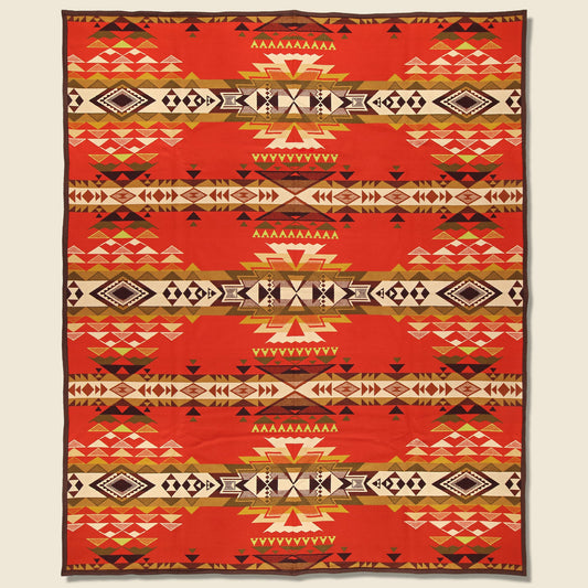 Highland Peak Blanket - Red