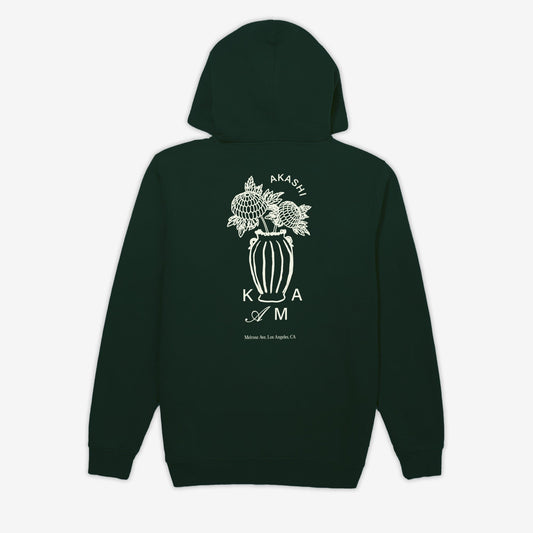 LA Script Hoodie - Nori Green