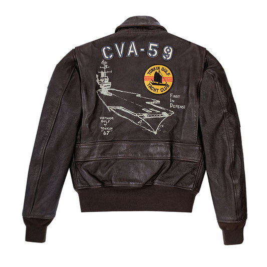 USS Forrestal Carrier Pilot's Vietnam Flight Jacket Z21E002I