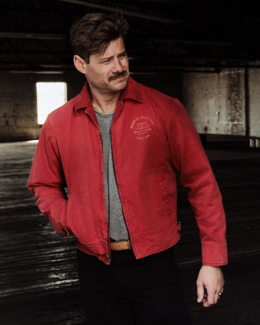 Club Jacket - Washed Red