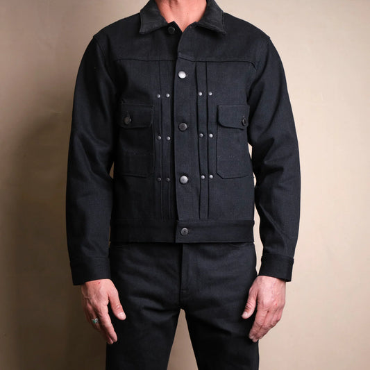 RJ-3 - 17oz Black Denim