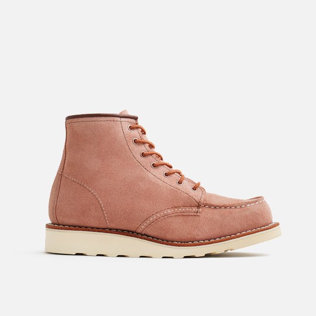Red Wing Women's Limited Dusty Rose Moc Toes 3319