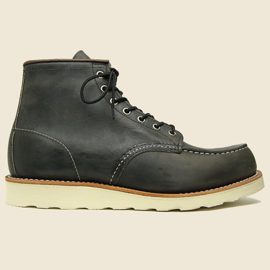 6" Moc Toe No. 8890- Charcoal Rough Tough