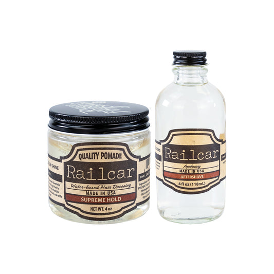 Railcar Aftershave & Pomade Bundle