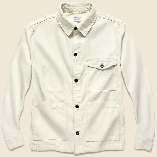Twill Work Jacket - Stone