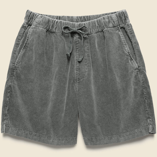 Corduroy Easy Short - Black