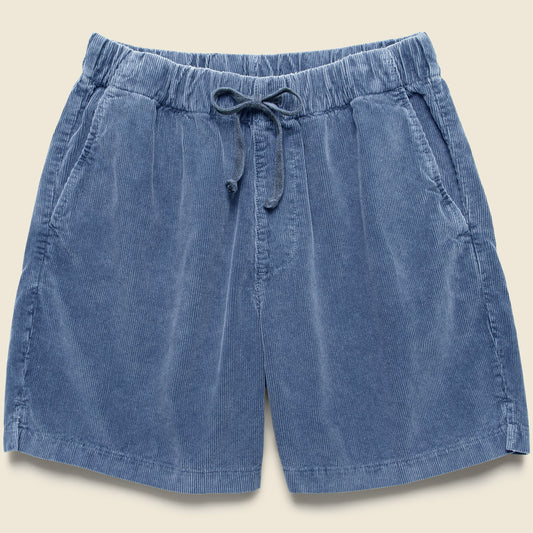 Corduroy Easy Short - Union Blue