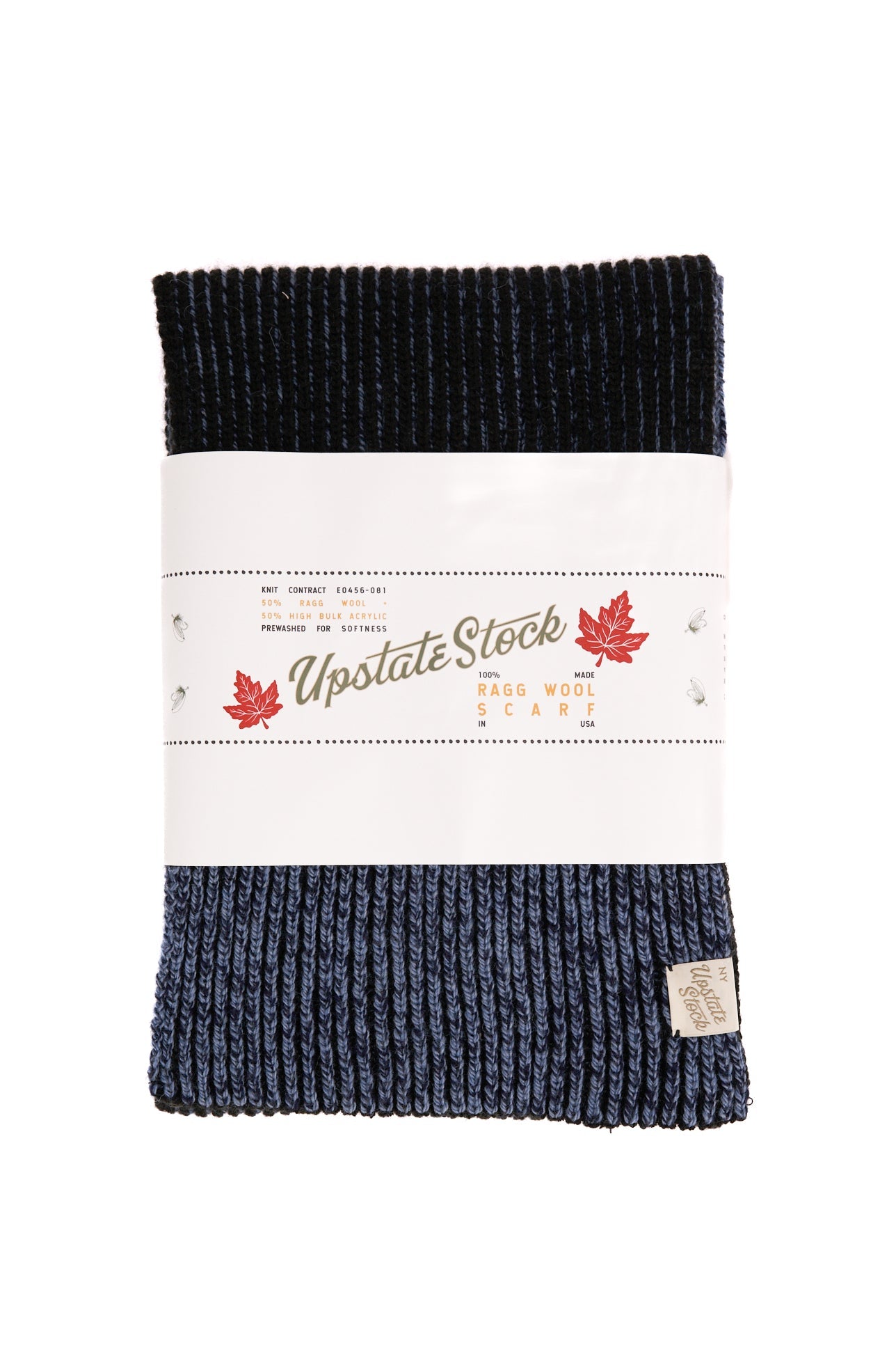 New Sky Melange Ragg Wool Scarf