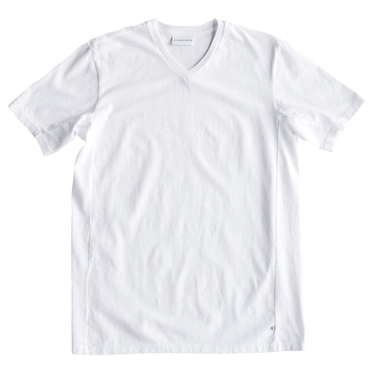 Aperta V Neck T-shirt- White