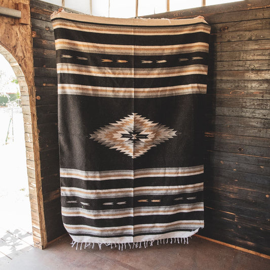 San Miguel Blanket - Black