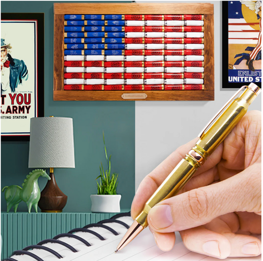 .308 Retractable Brass Pen Z99G106
