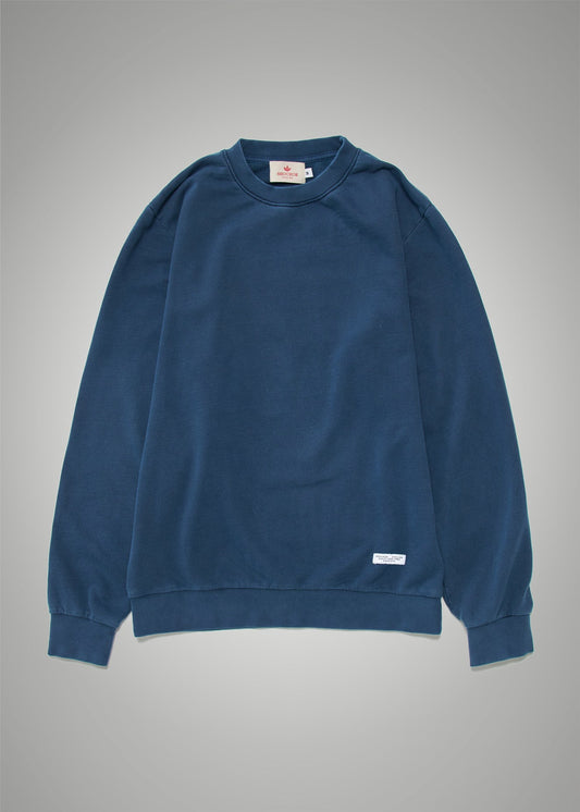 Lightweight Crewneck - Natural Indigo