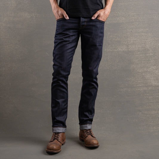 Strongman 9oz Red Sun Selvage Denim